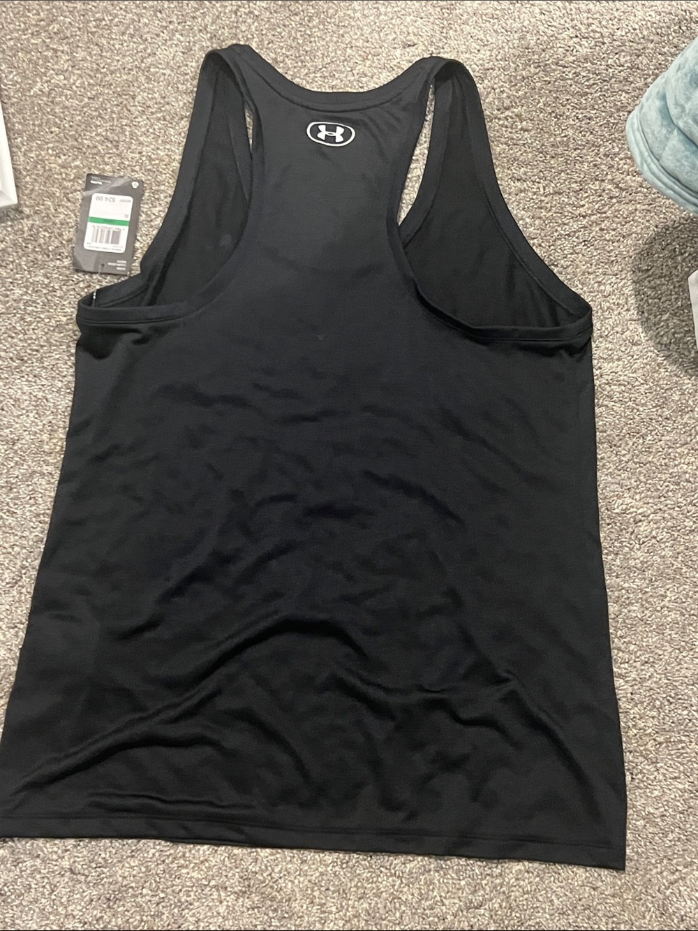 Under Armour Black Performance Racerback Tank - Picture 2 of 5